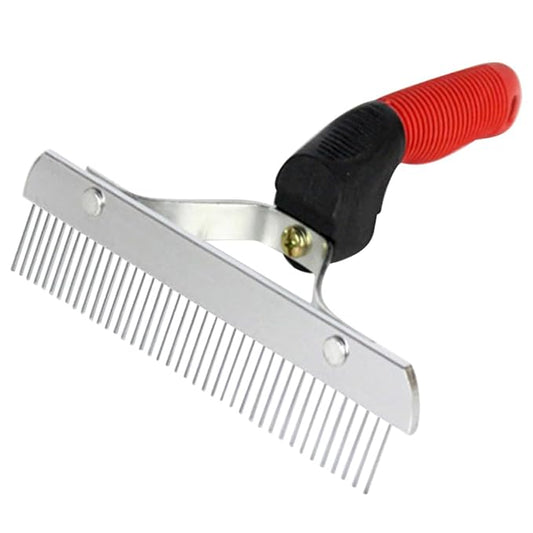 FRCOLOR Cleaning Brush Pet Comb Horse Rake Comb Dog Shedding Brush Horse Tail Comb Dog Grooming Brush Pet Cleaner Dog Hair Comb Pet Brush Self Cleaning Cosmetic Hair Removal Comb Rubber
