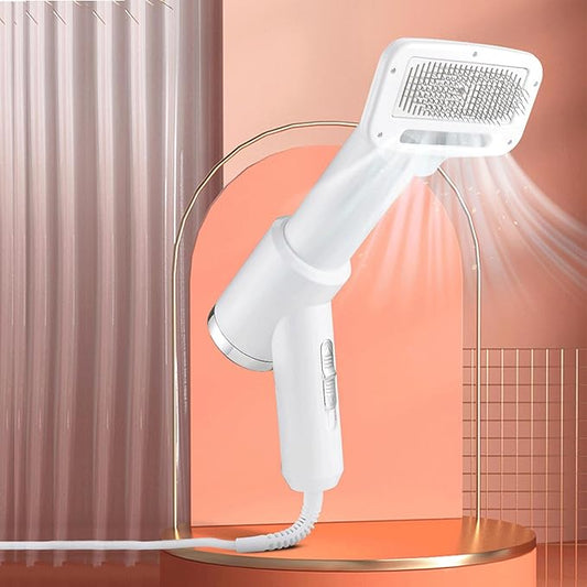 Pet Hair Dryer, Dryer Handheld Portable 3 in1 New Upgrade Removable Comb Multifunctional Grooming Comb Brush Dry and Wet for Cats, Dogs, Rabbits and Other Hair Care